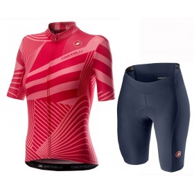 Conjunto Maillot + Culotte Corto 2020 Castelli Sublime Mujer N001